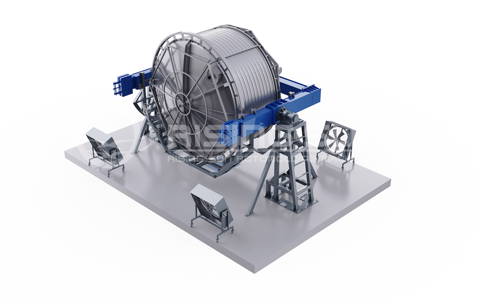 U-arm Open Flame RR Machine