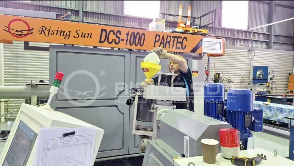 Big day at Brisbane's PARTEC Rotomolding Training Center!